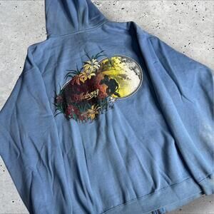 Y2K Billabong Cotton Full‎ Zip Hoodie Size M